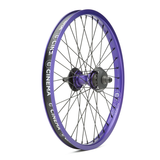Cinema BMX ZX 333 Cassette RHD Rear Wheel - Purple