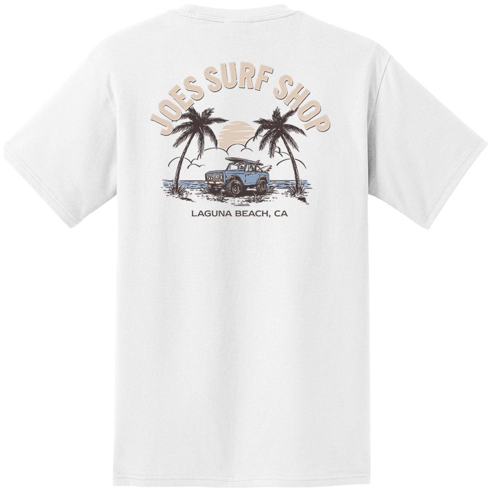 Joe's Surf Shop Early Bird Heavyweight Pocket Tee