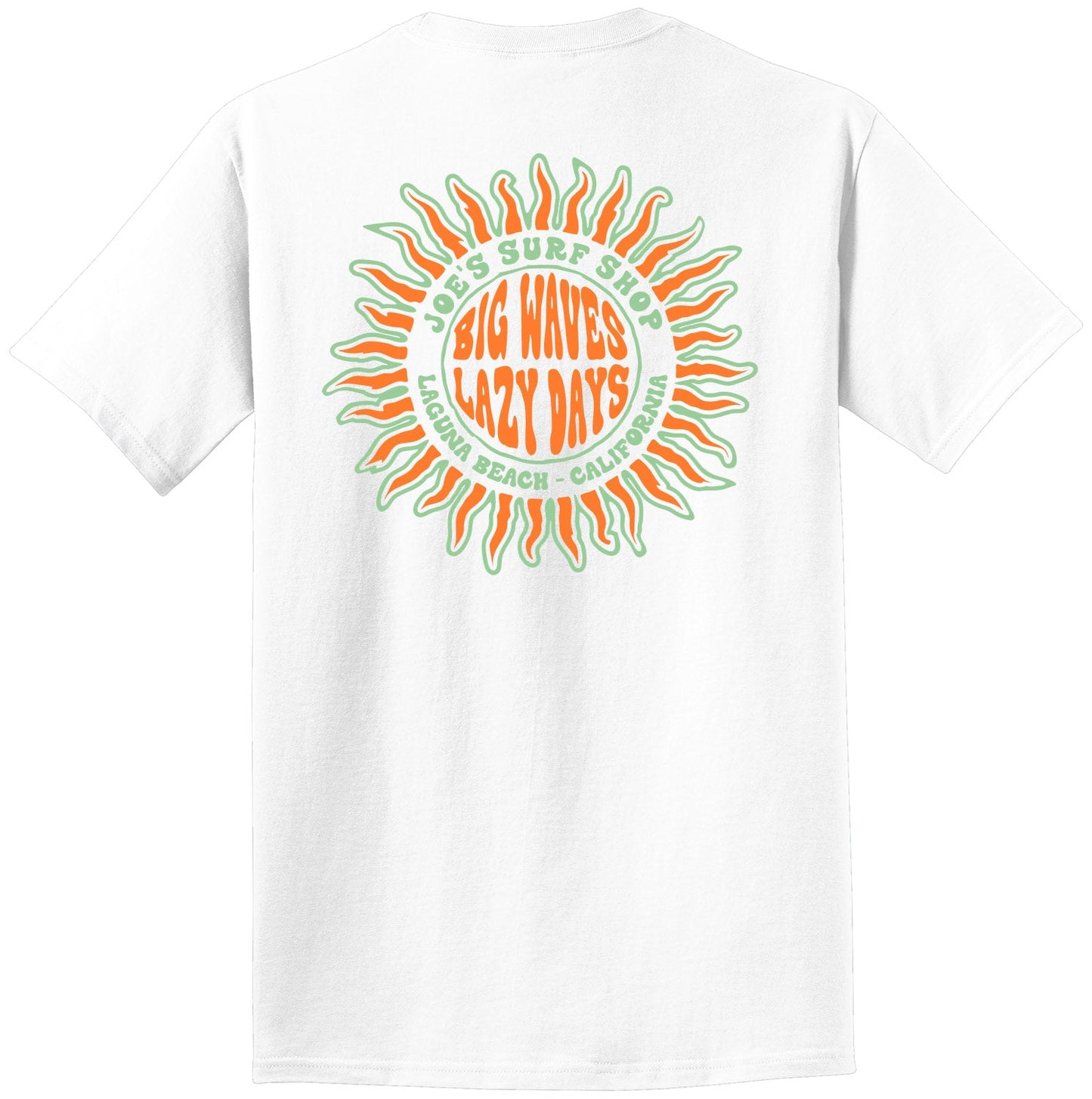 Joe's Surf Shop Lazy Days Garment Dyed Tee