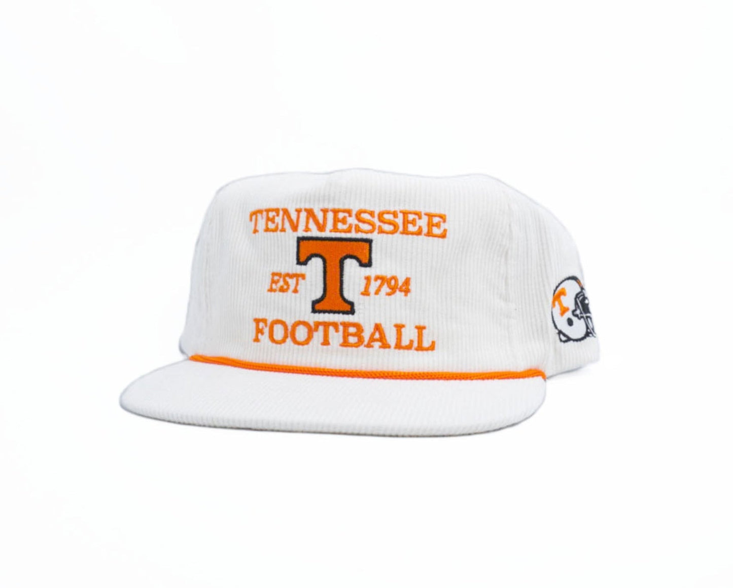 White Corduroy Tennessee Football