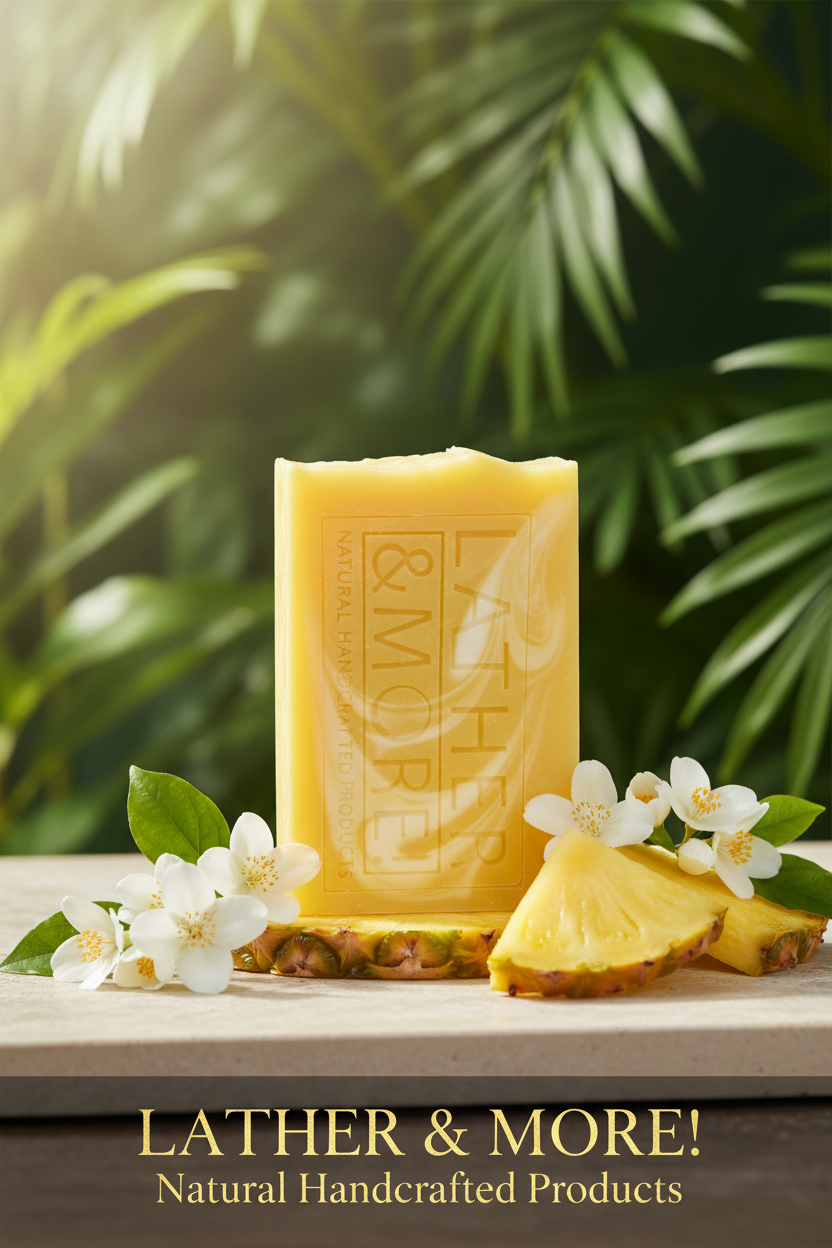 White Jasmine and Pineapple Soap