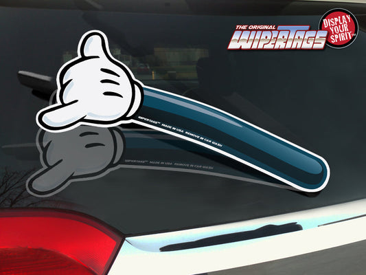 White Glove Shaka Hang Loose WiperTags