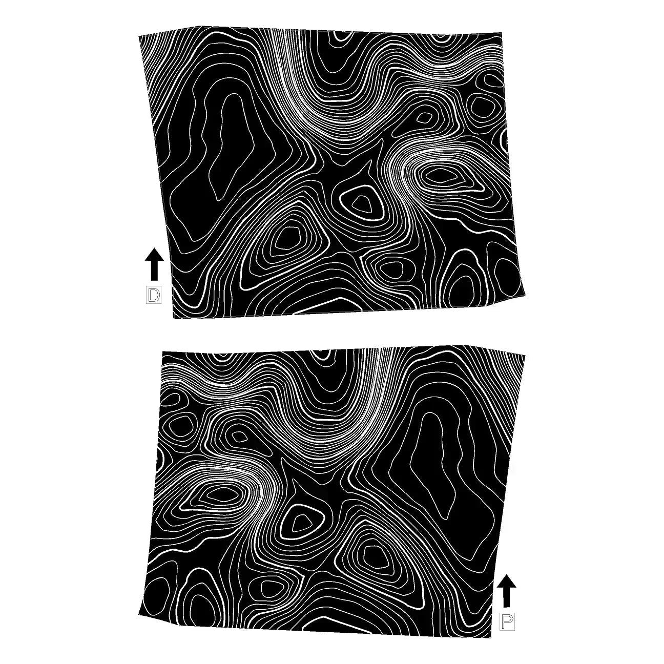 Topographic Push to Start Trim - 2024+ Tacoma / 2025+ 4Runner