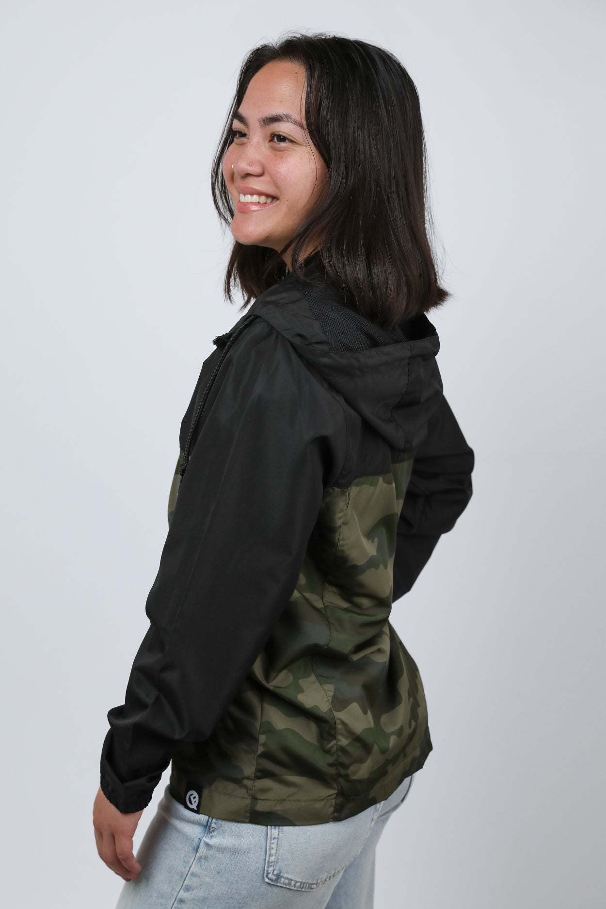 Dryflip Windbreaker (Black/Camo)