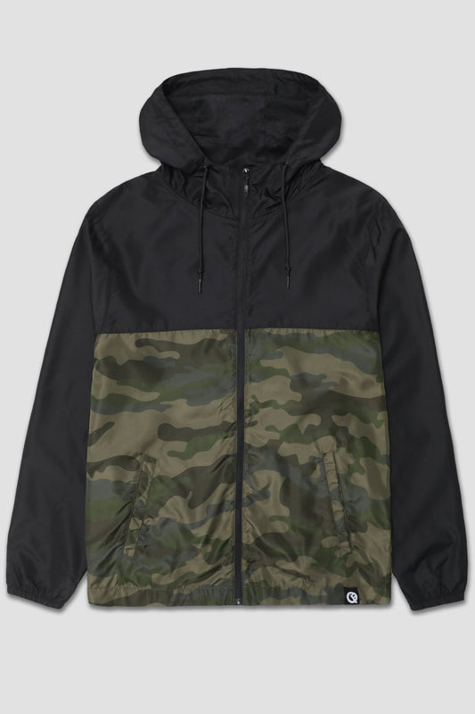 Dryflip Windbreaker (Black/Camo)