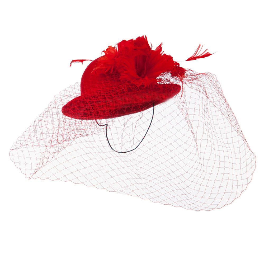 Mini Wool Bowler Fascinator