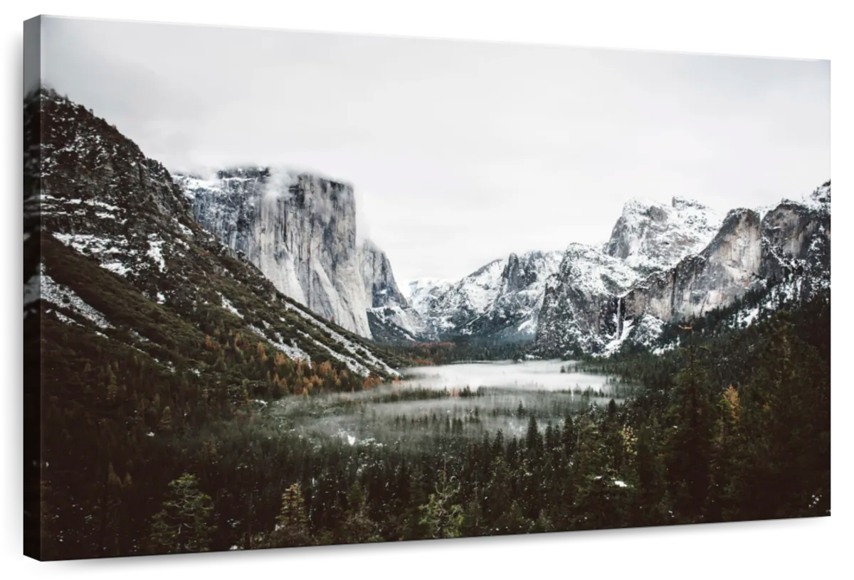 Yosemite Winter Magic Wall Art