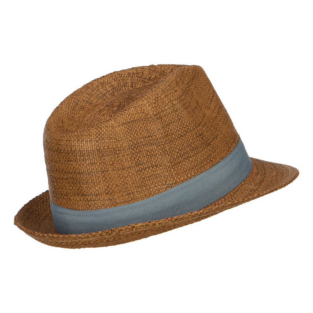 Men's Large Brim Paper Woven Fedora
