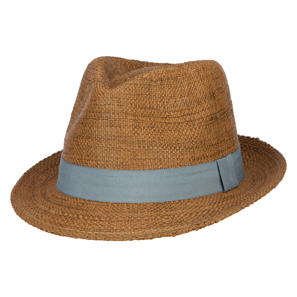 Men's Large Brim Paper Woven Fedora
