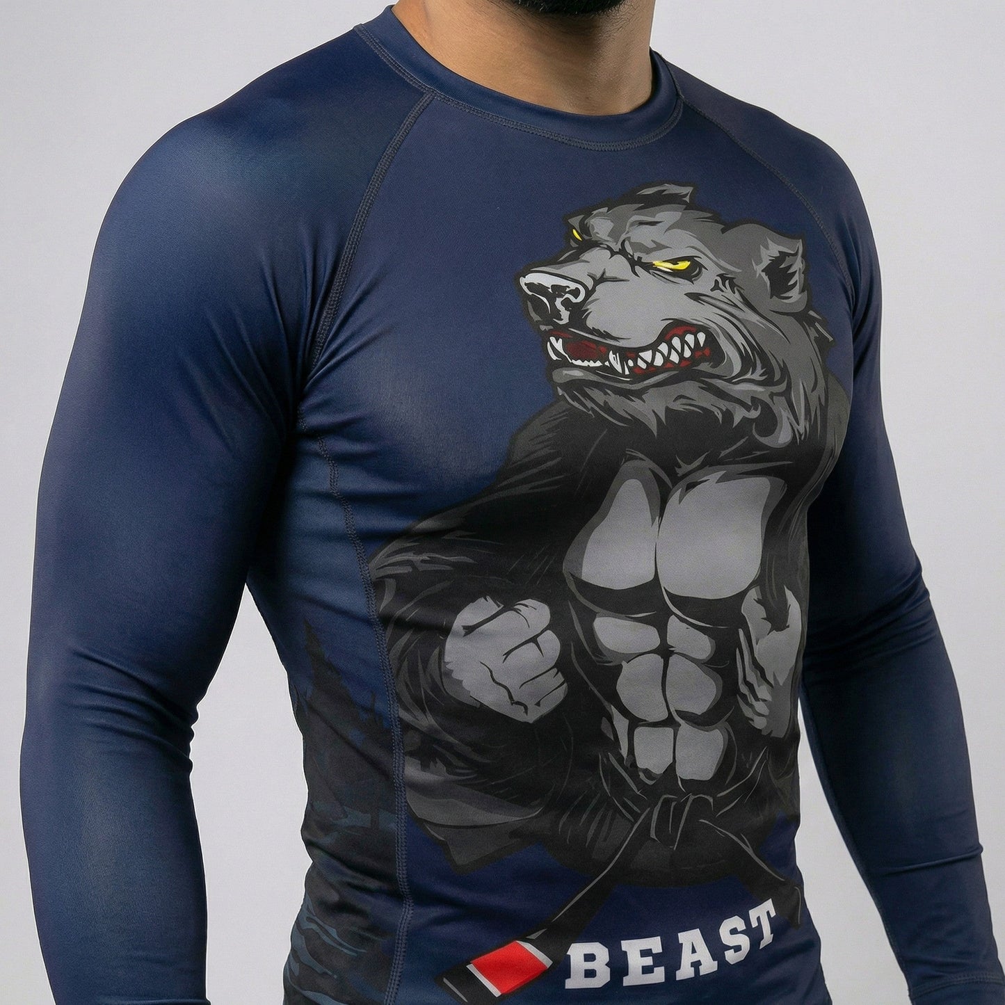 WOLF BEAST RASH GUARD