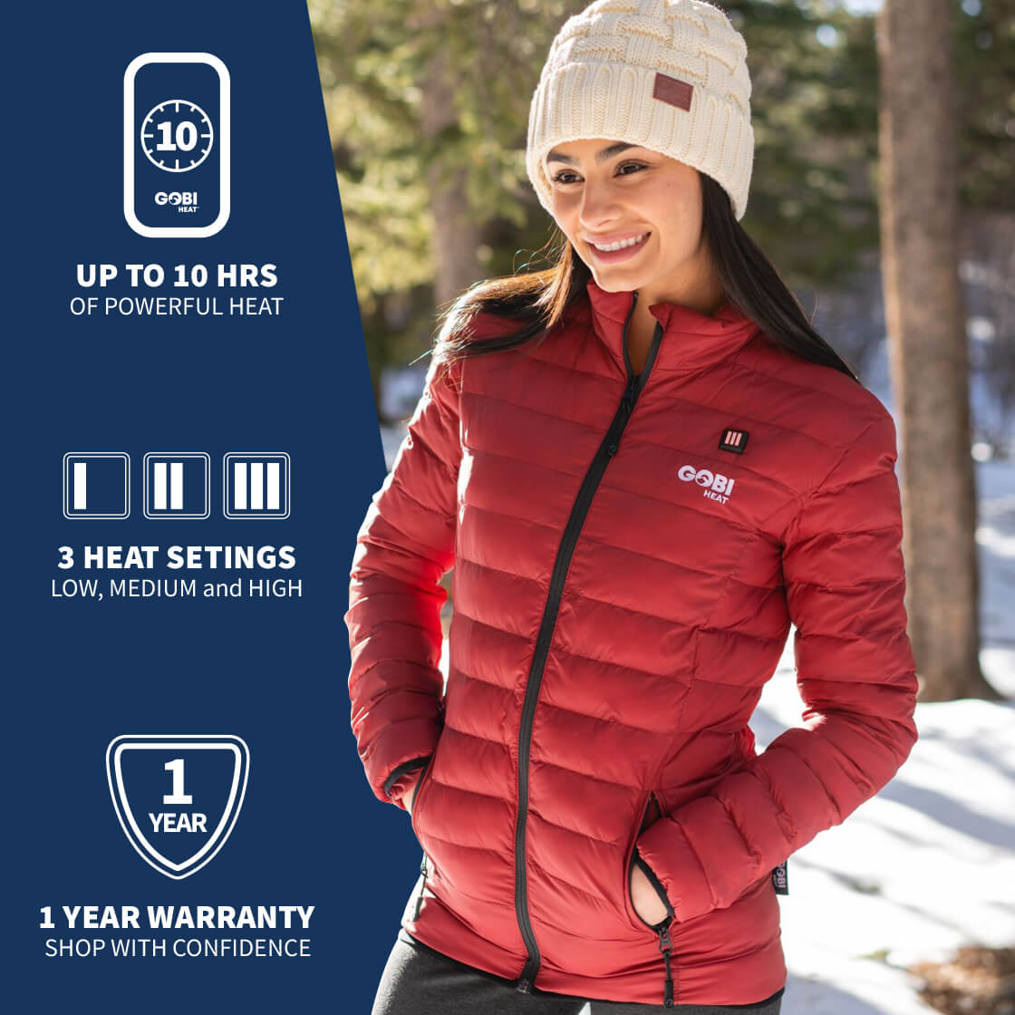 Wolf Women's Heated Jacket (Final Sale)