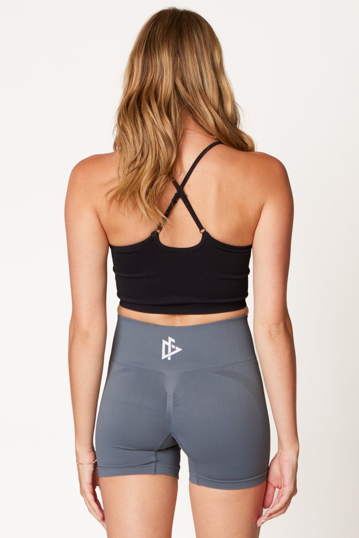 Women's Luxe Seamless Shorts (Gray)