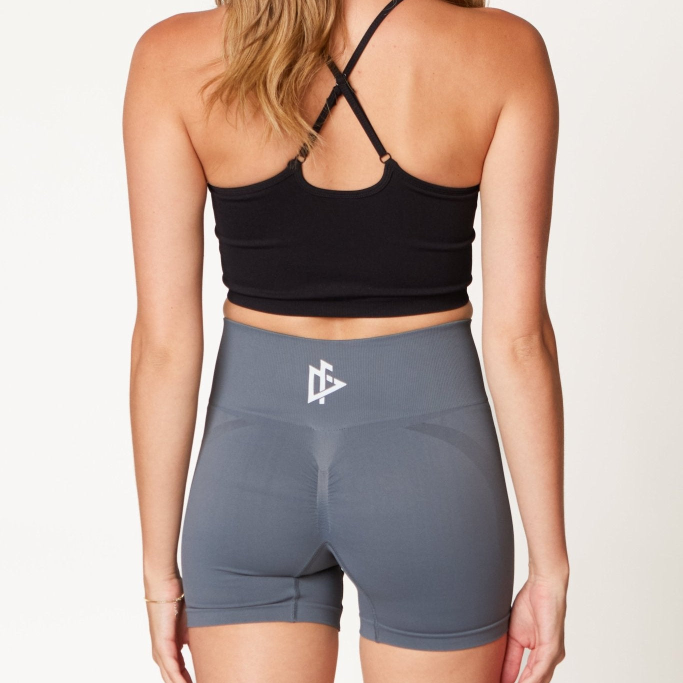 Women's Luxe Seamless Shorts - Gray