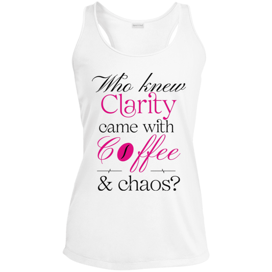 Womens Recovery Tank | Inspiring Sobriety |  Clarity, Coffee & Chaos