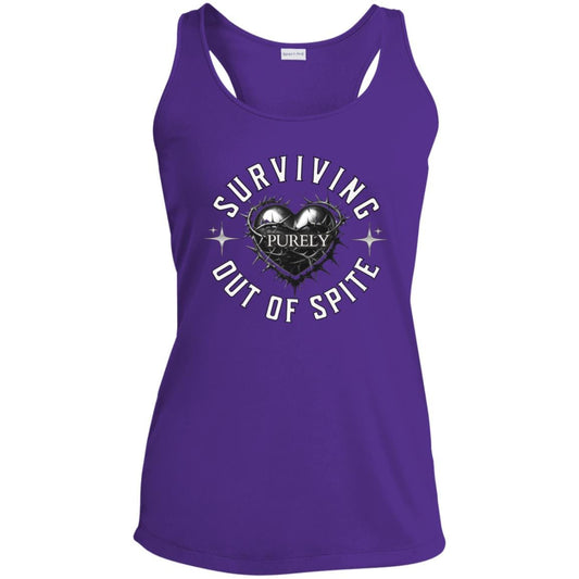 Womens Recovery Tank | Inspiring Sobriety |  Surviving Purely Out of Spite