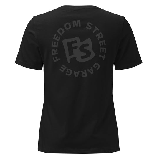Women's Black-out Flag Relaxed T-Shirt