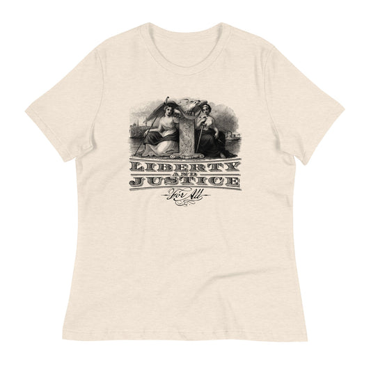 Liberty and Justice Women's Relaxed T-Shirt