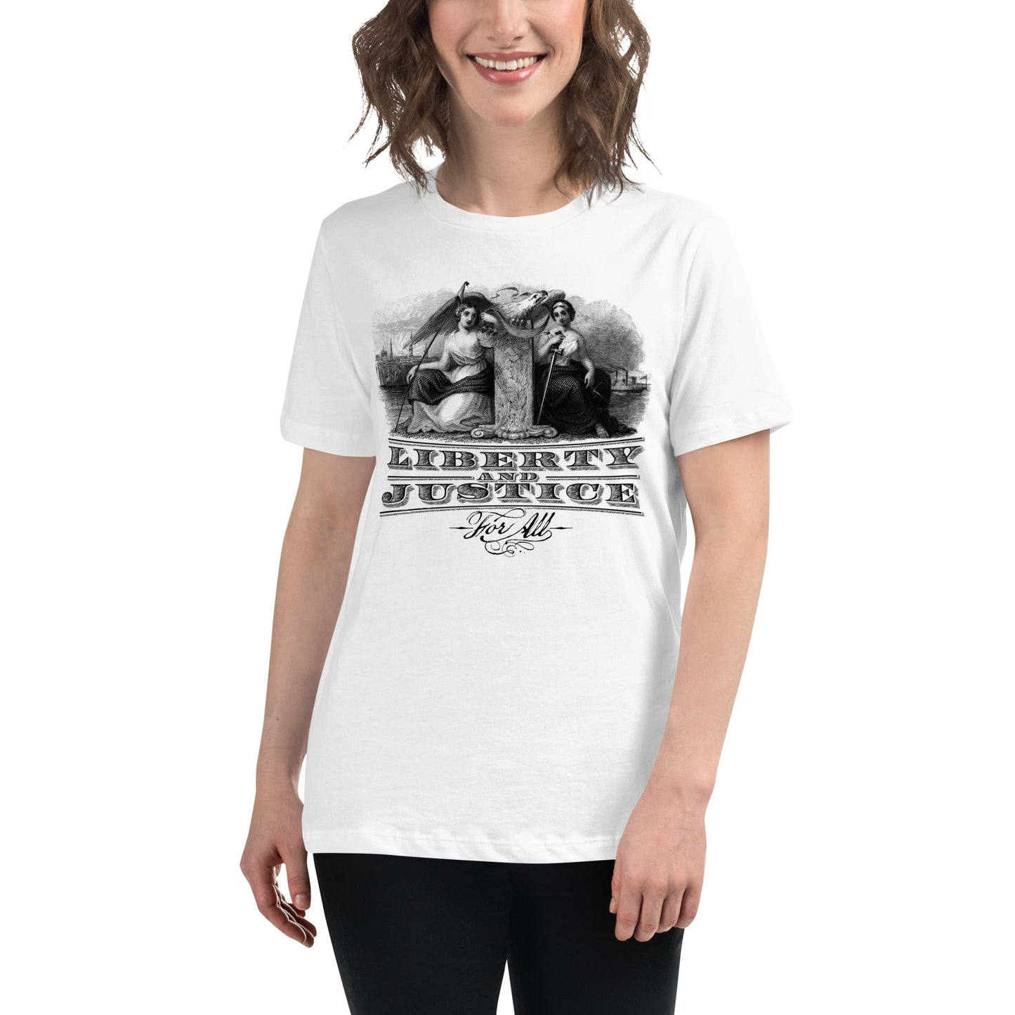 Liberty and Justice Women's Relaxed T-Shirt