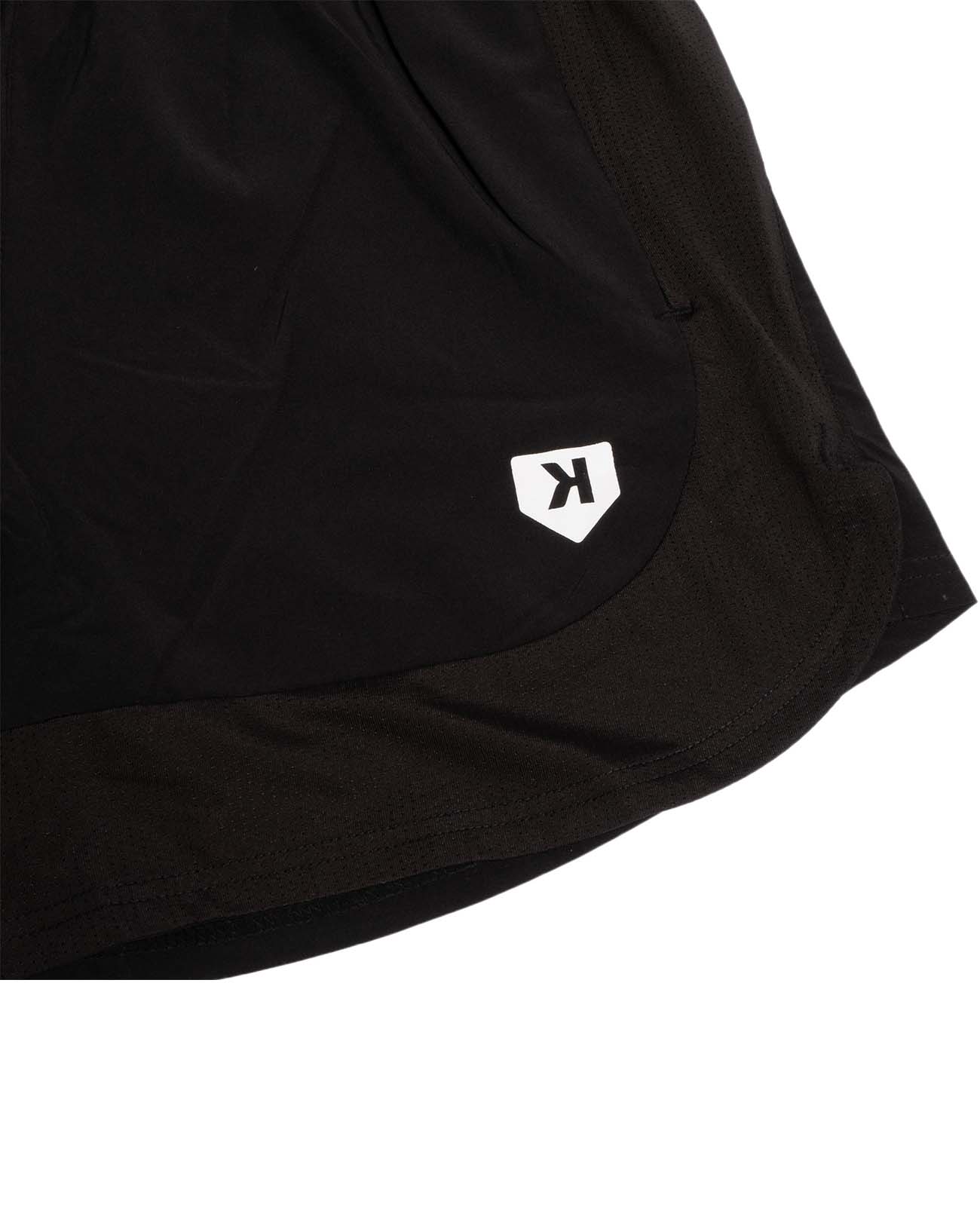 Women's Softball Black Training Shorts