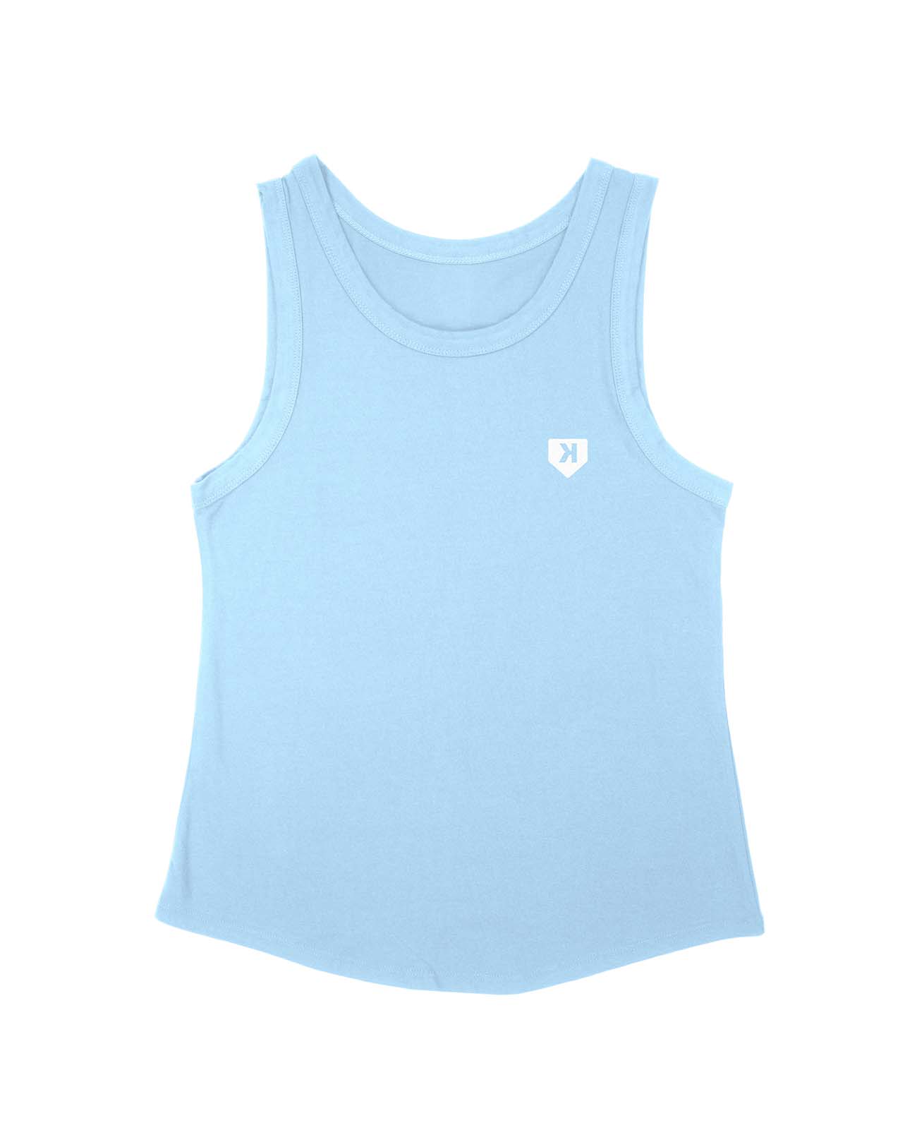 Women's Softball Sky Blue Tank Top