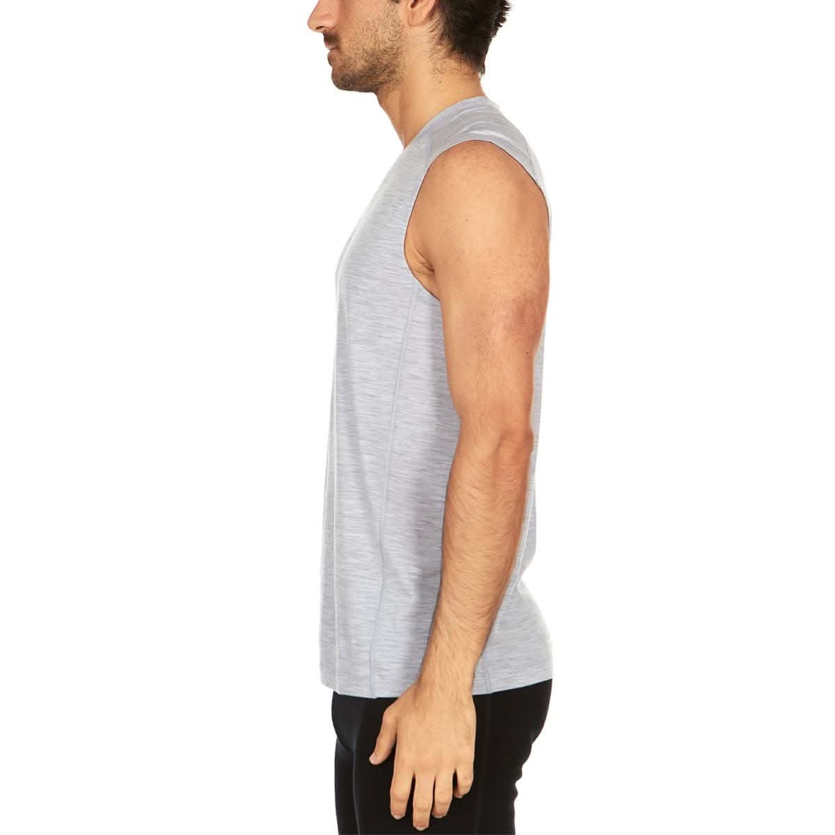 Microweight Men's Wool Sleeveless Tank Top - Woolverino