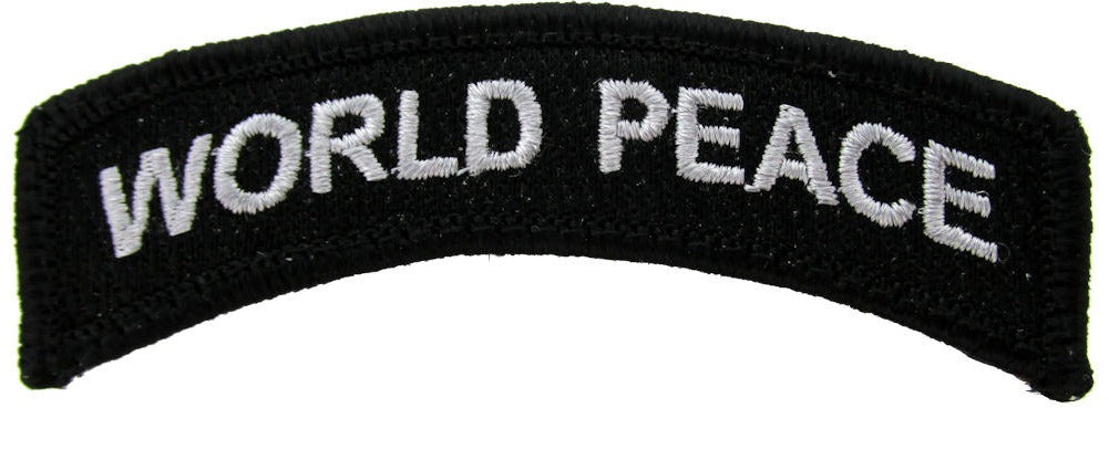 CLEARANCE - World Peace Tab Morale Patch - Various Colors