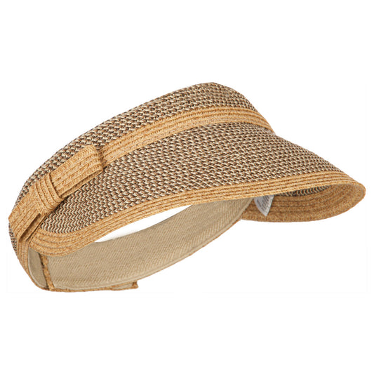 UPF 50+ Women's Paper Braid Sun Visor