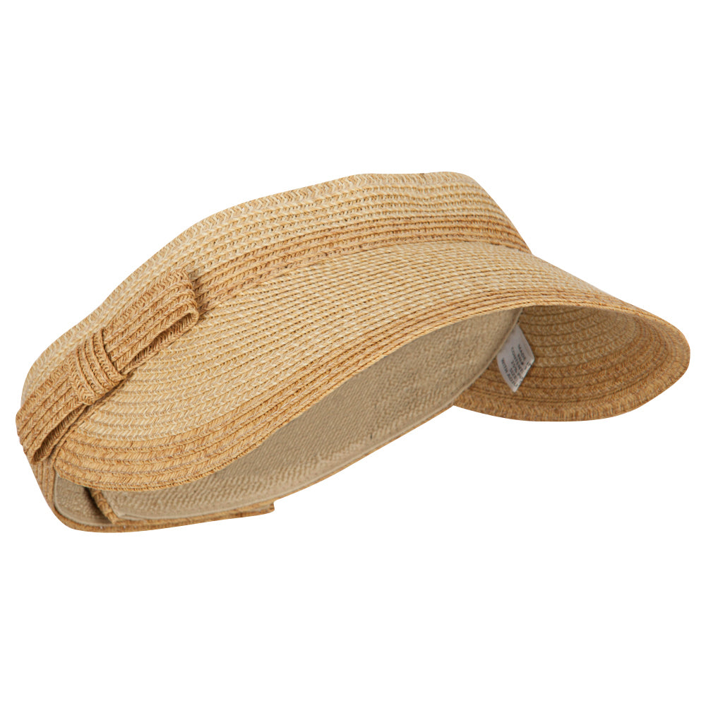 UPF 50+ Women's Paper Braid Sun Visor
