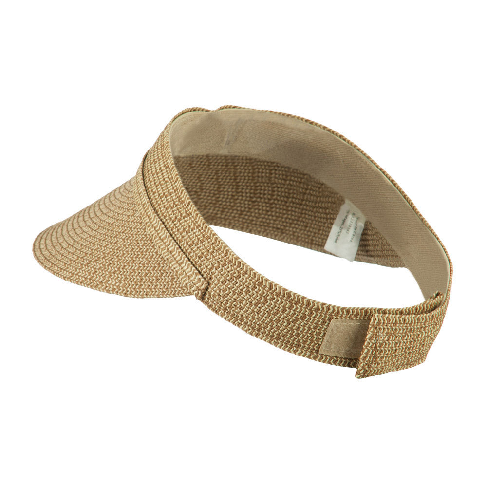 Women's UPF 50+ Visor with Buckle Accent