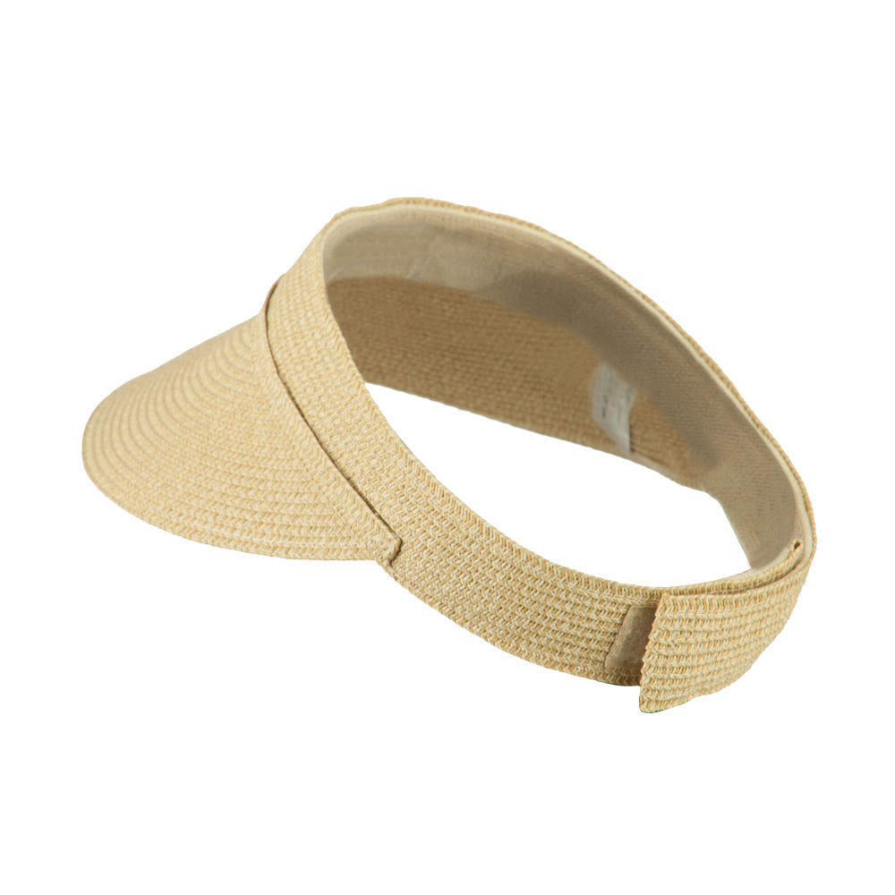 Women's UPF 50+ Visor with Buckle Accent