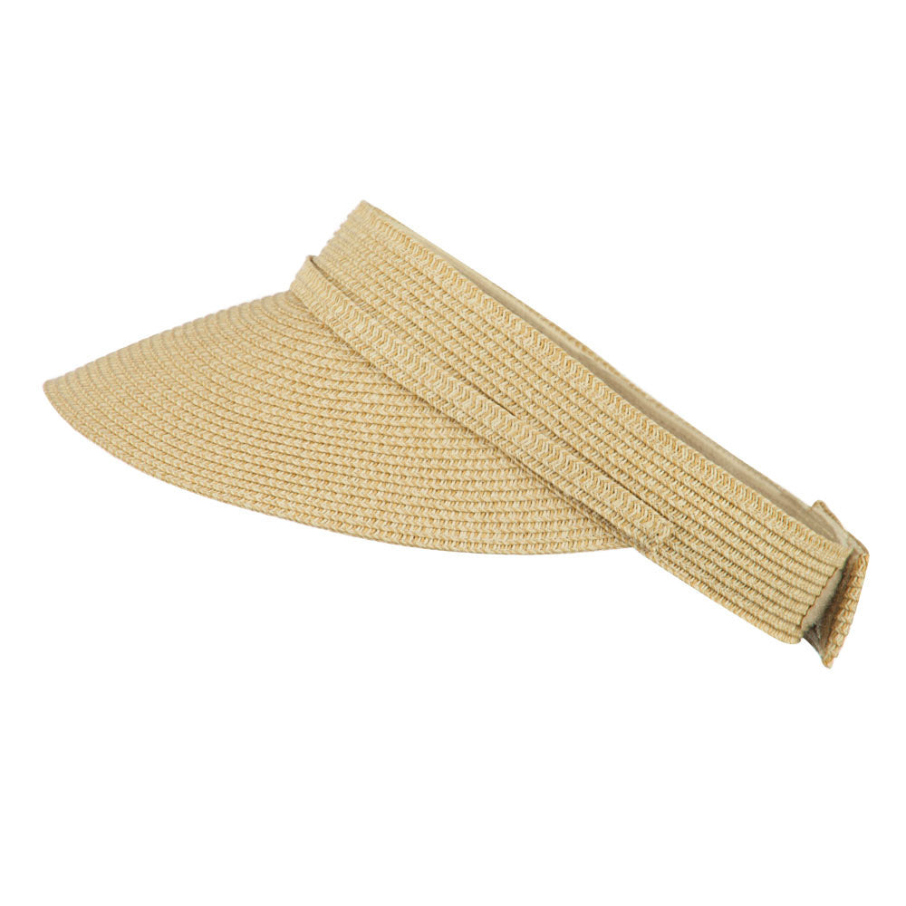 Women's UPF 50+ Visor with Buckle Accent