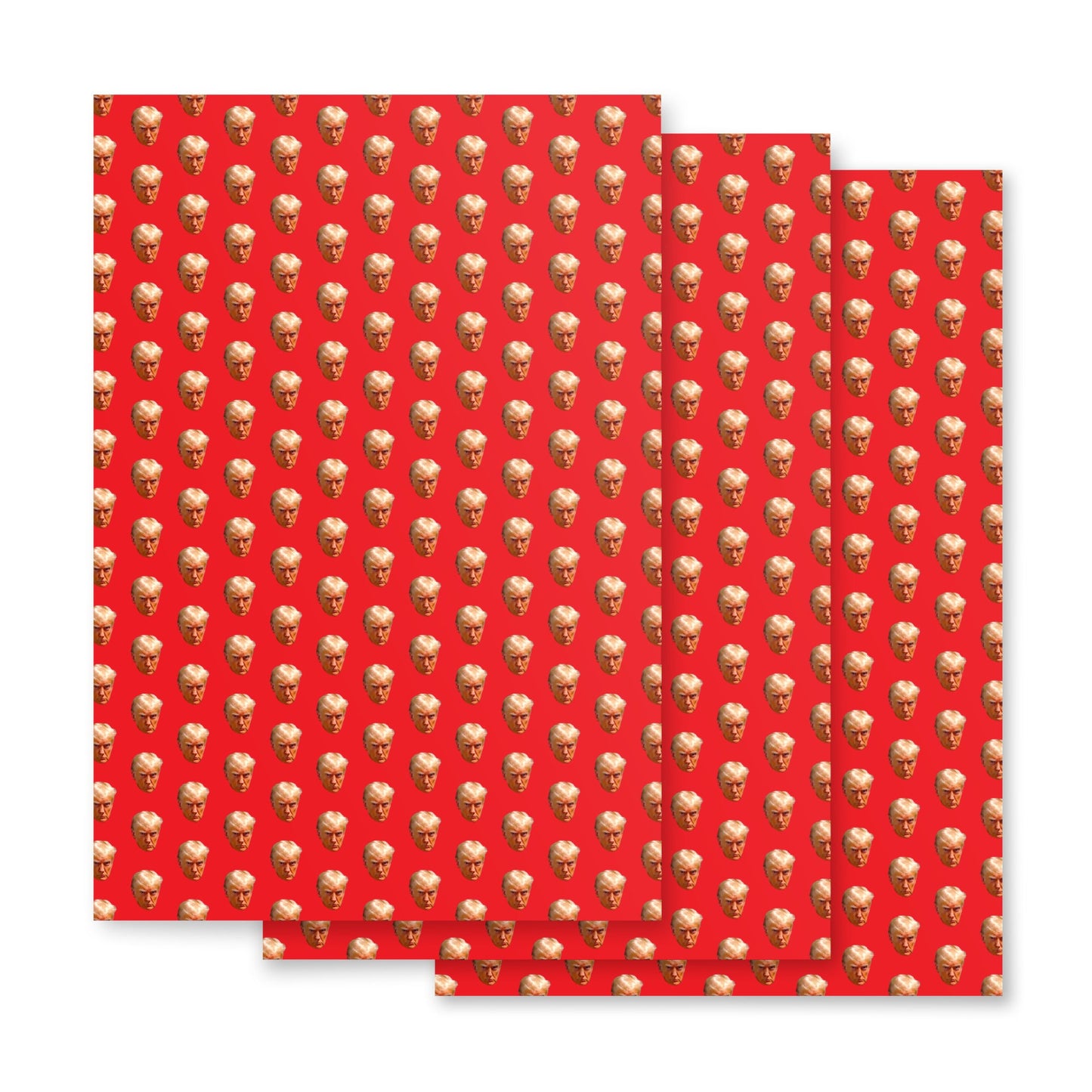 Trump Mugshot Wrapping Paper Sheets