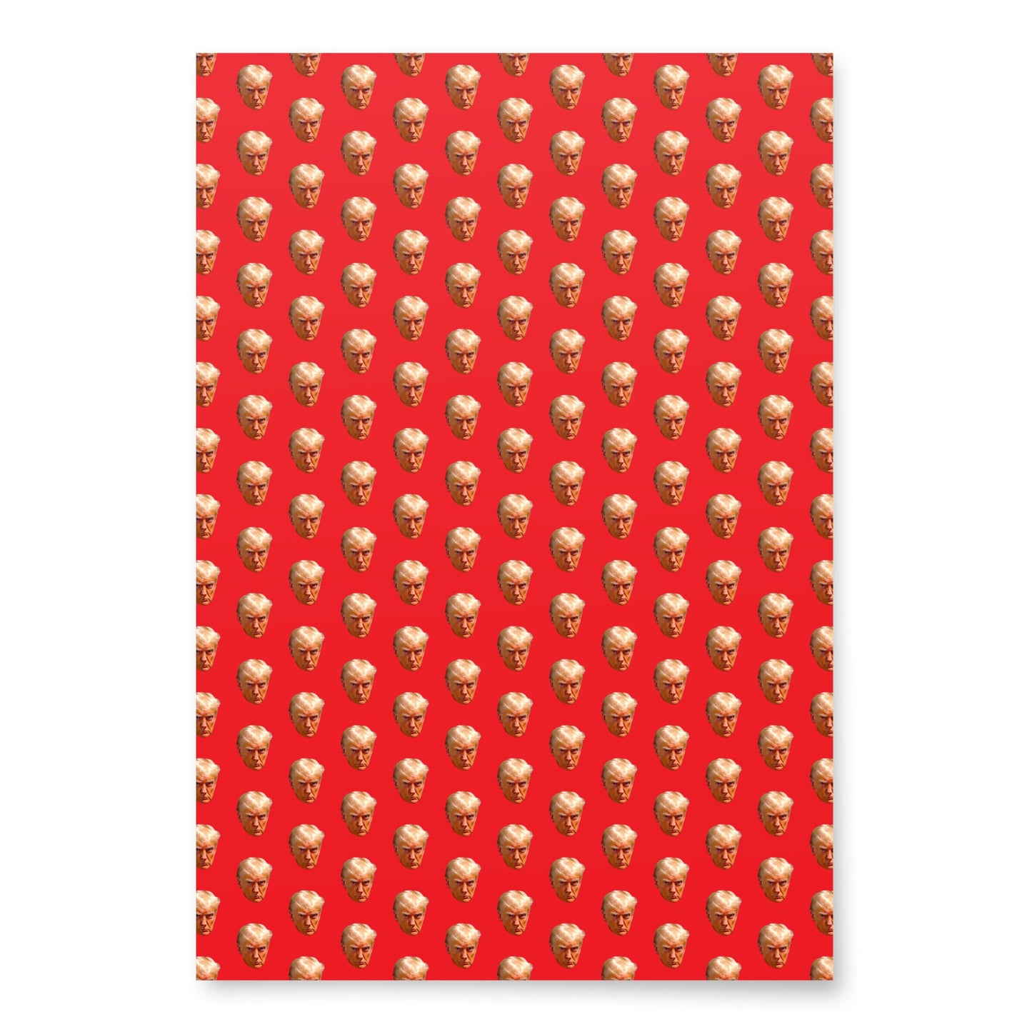 Trump Mugshot Wrapping Paper Sheets