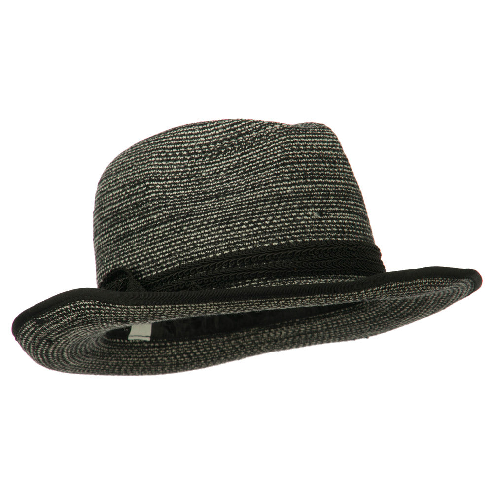 Women's Triple Hat Band Wool Fedora