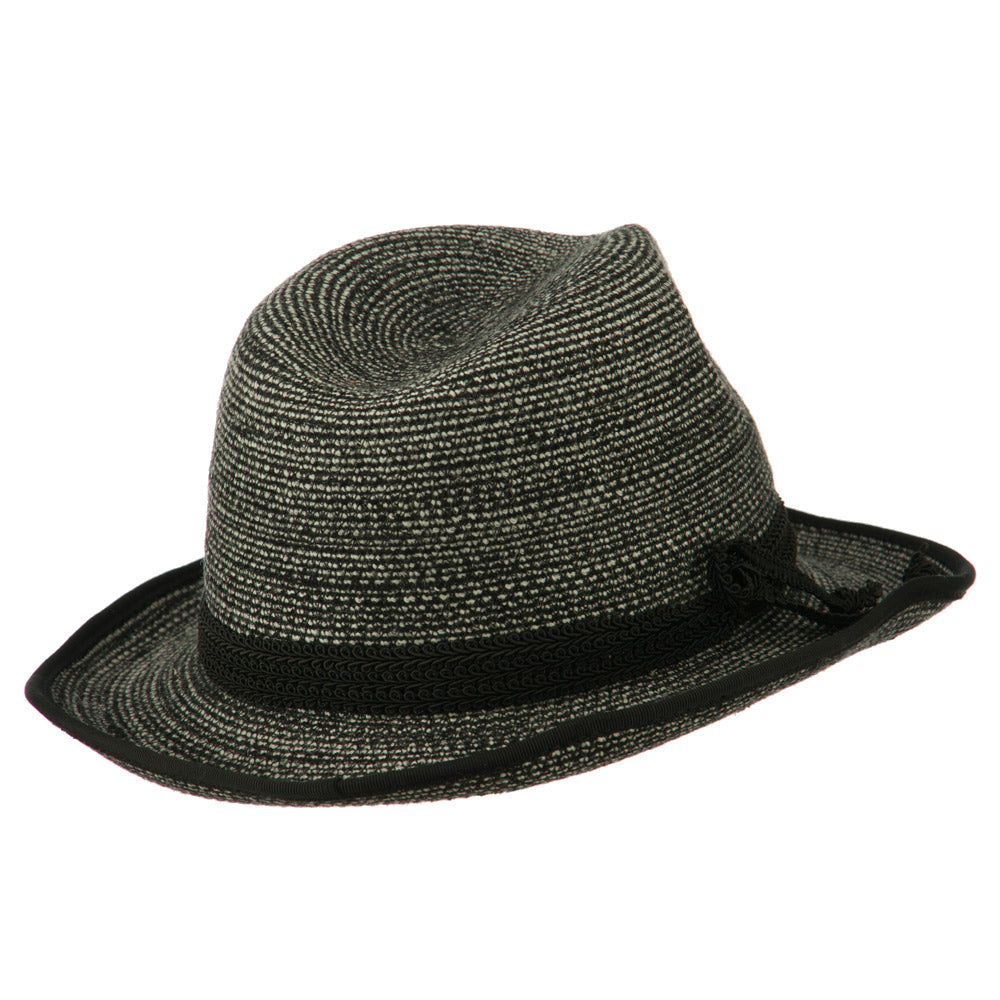 Women's Triple Hat Band Wool Fedora