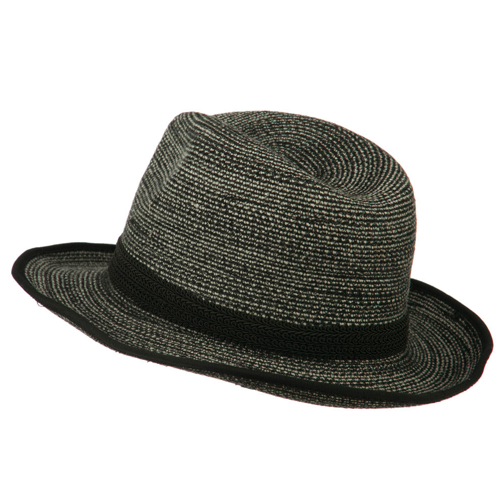 Women's Triple Hat Band Wool Fedora