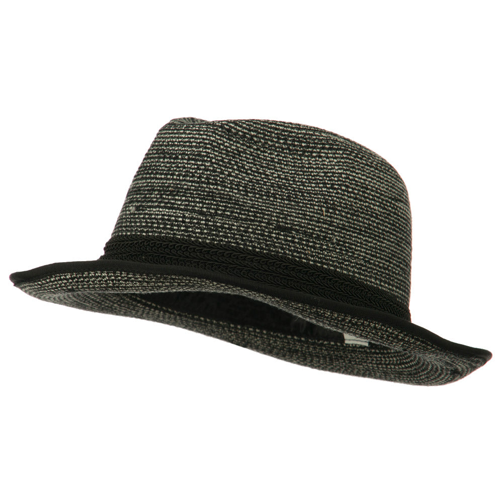 Women's Triple Hat Band Wool Fedora