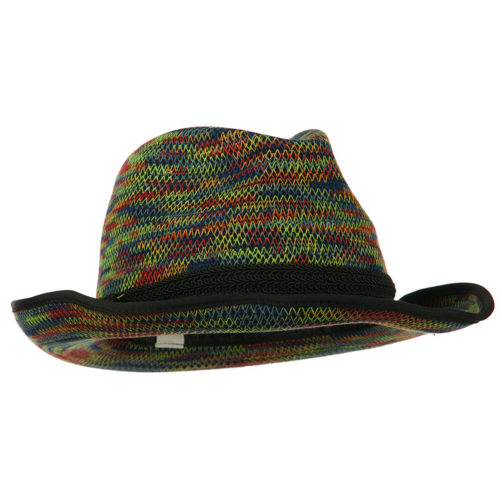 Women's Triple Hat Band Wool Fedora