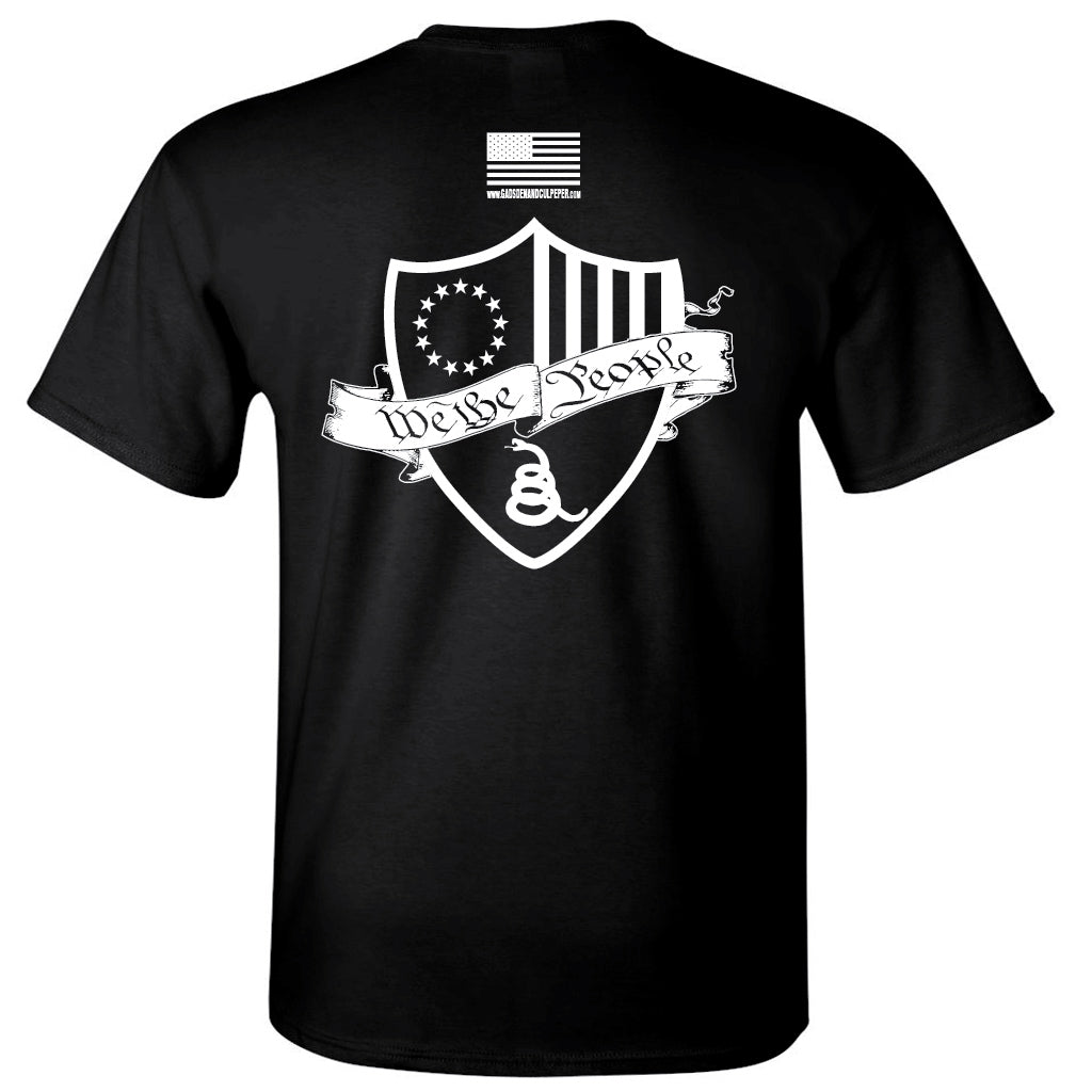 We The People - Black T-Shirt