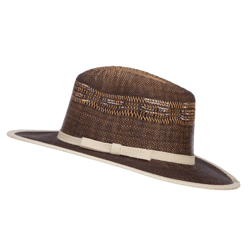 Women's Woven Paper Fedora