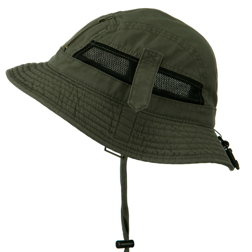 Big Size Brushed Canvas Washed Fisherman Hat