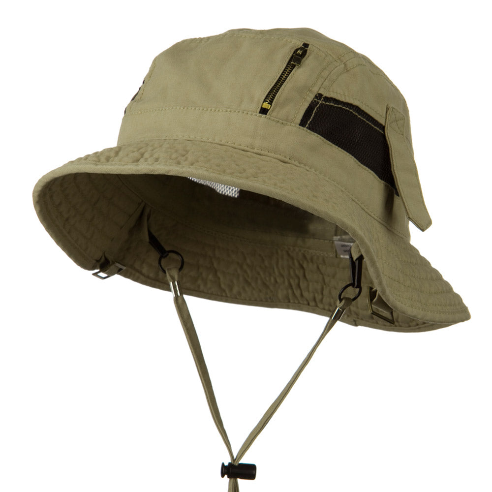 Big Size Brushed Canvas Washed Fisherman Hat