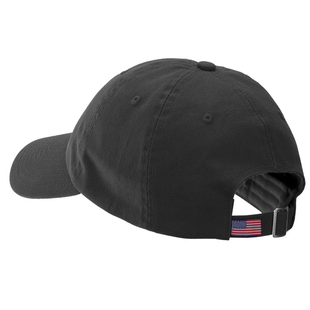 Made in USA Unstructured Washed Twill Cap