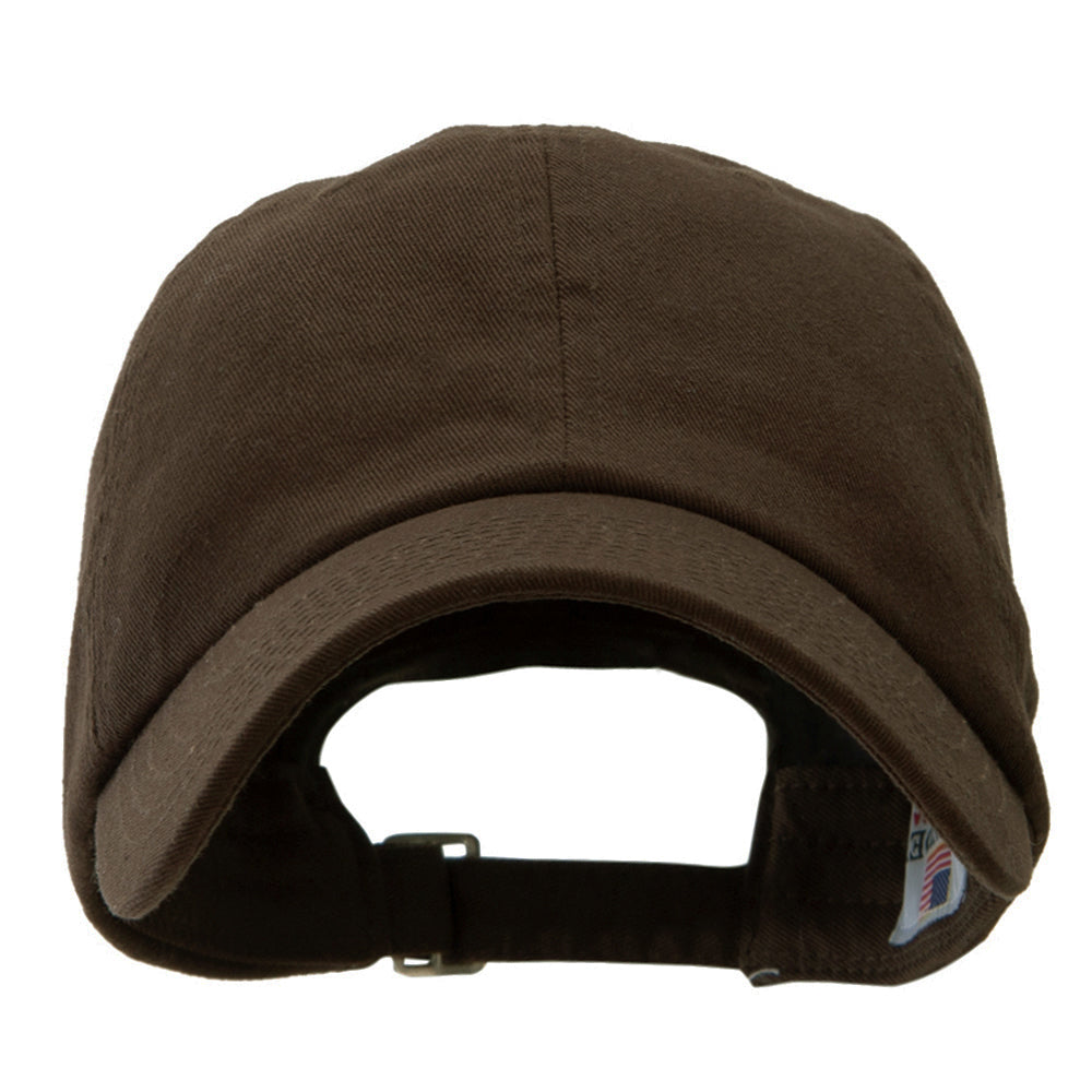 Made in USA Unstructured Washed Twill Cap