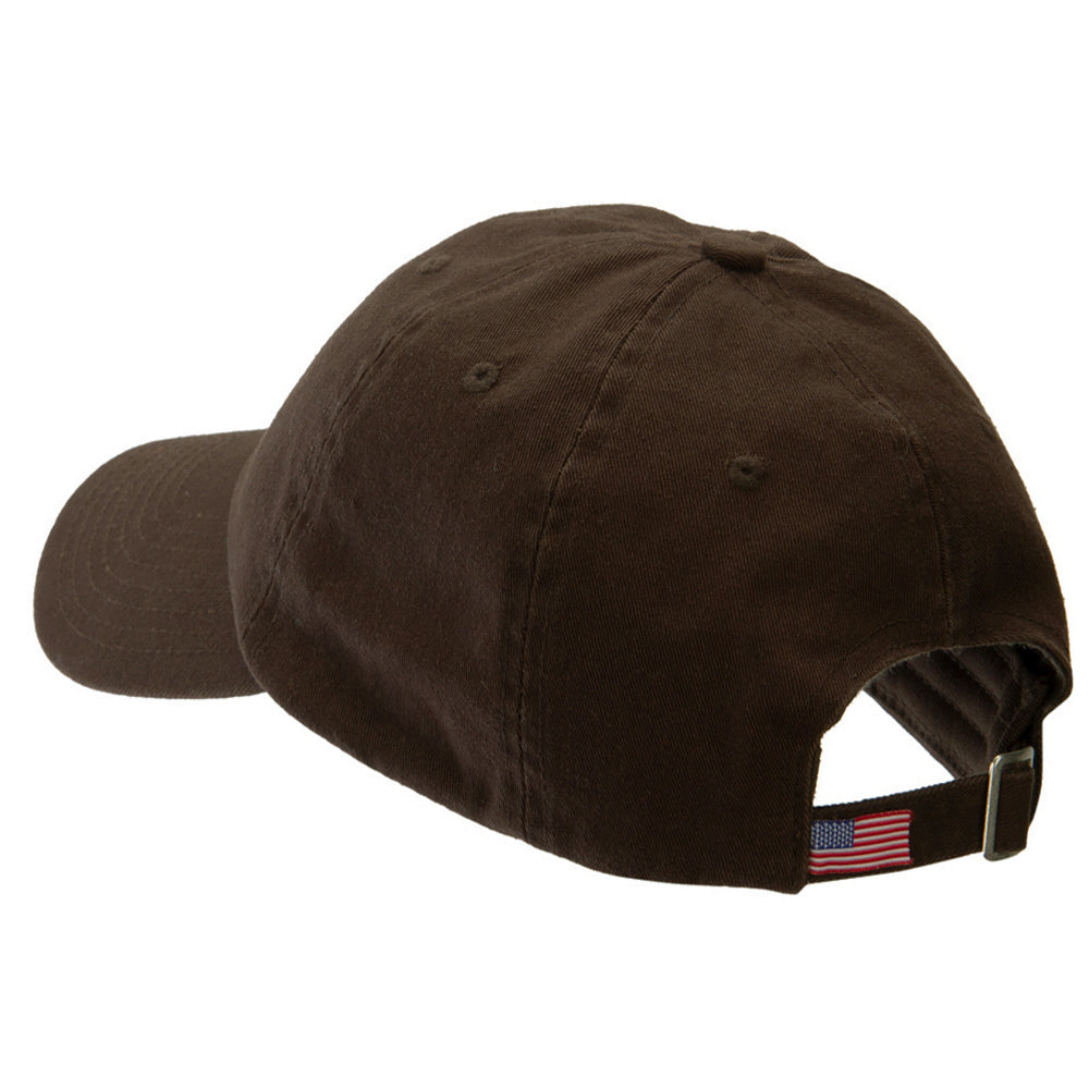 Made in USA Unstructured Washed Twill Cap