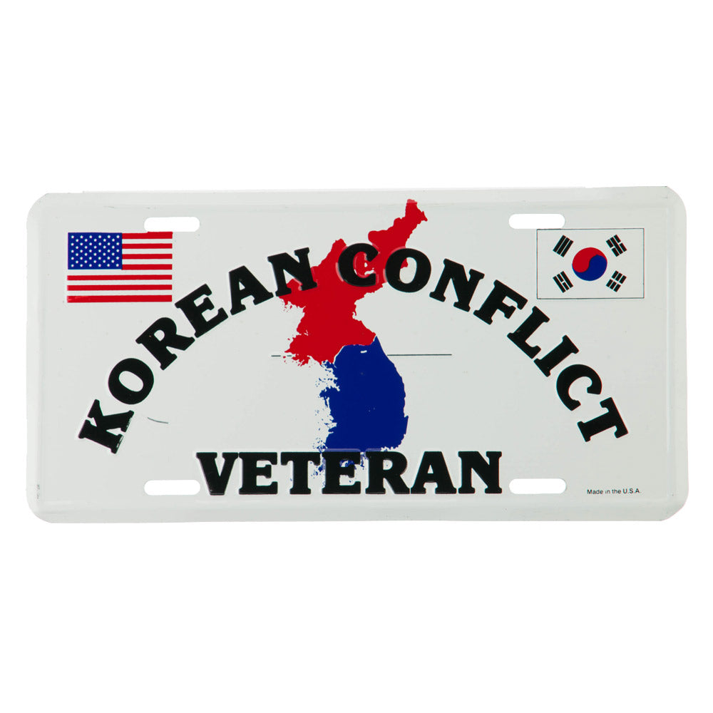 World War 3D License Plates