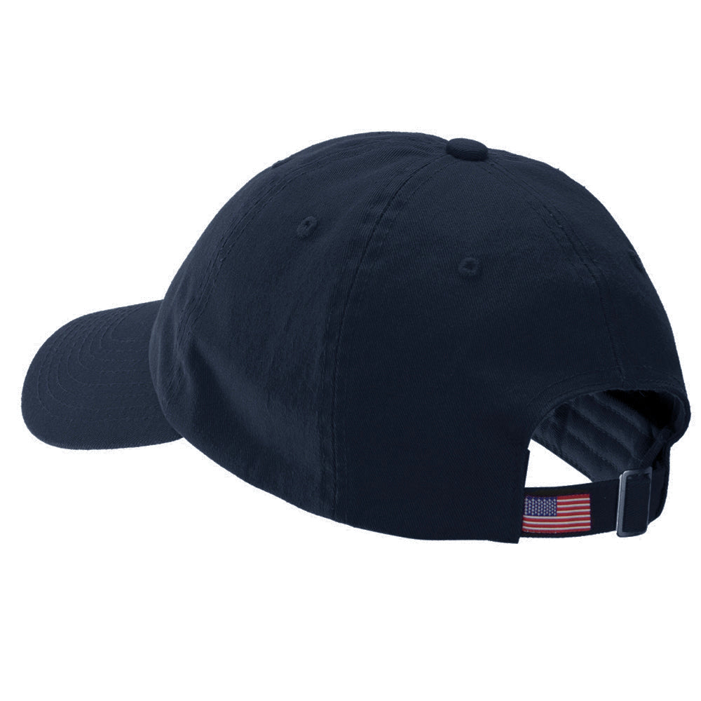 Made in USA Unstructured Washed Twill Cap