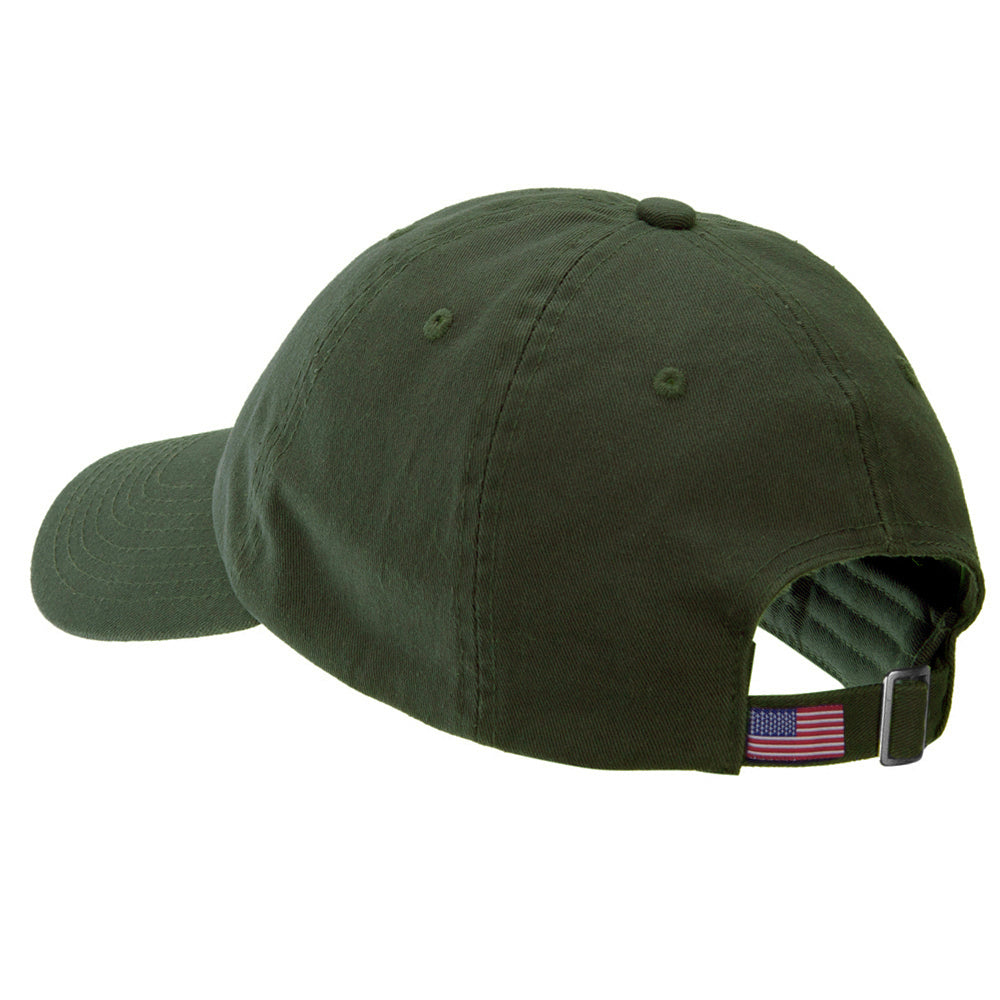 Made in USA Unstructured Washed Twill Cap