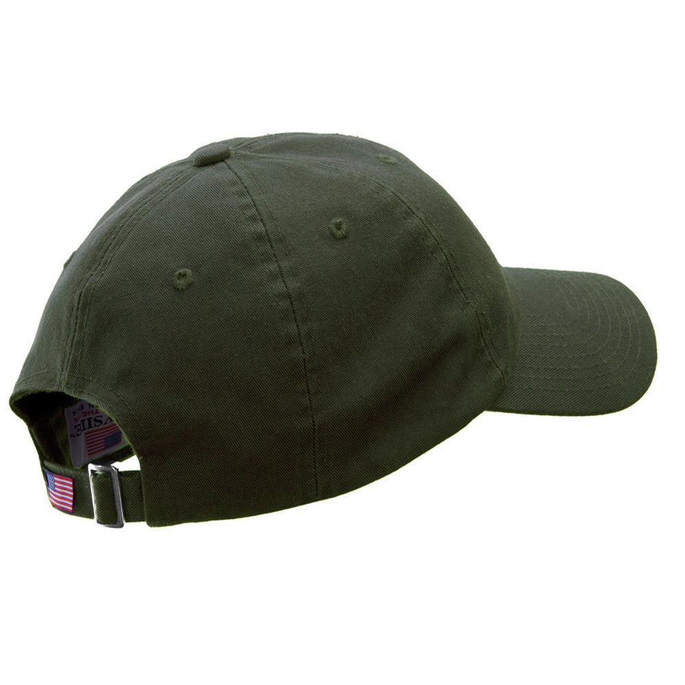 Made in USA Unstructured Washed Twill Cap