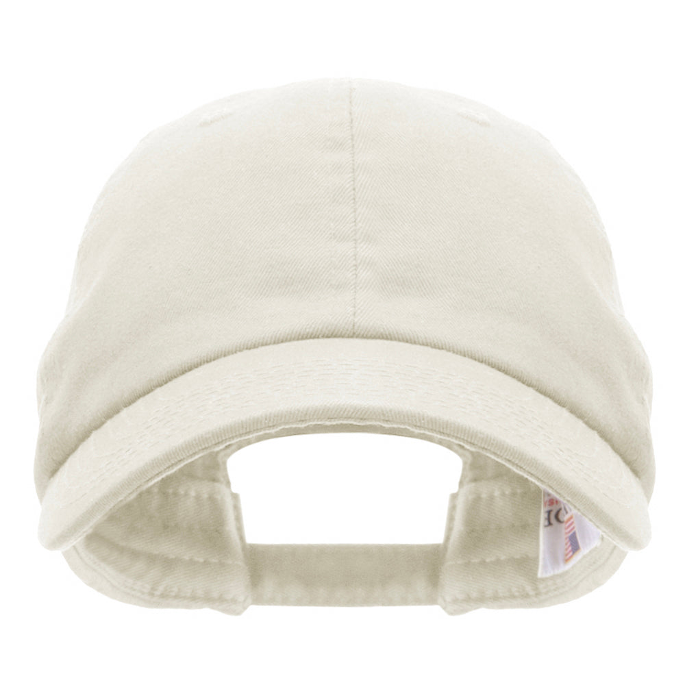 Made in USA Unstructured Washed Twill Cap